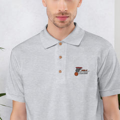 SOS Embroidered Polo Shirt