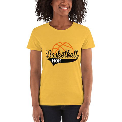 Basketball Mom  short sleeve t-shirt