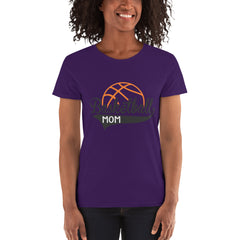 Basketball Mom  short sleeve t-shirt